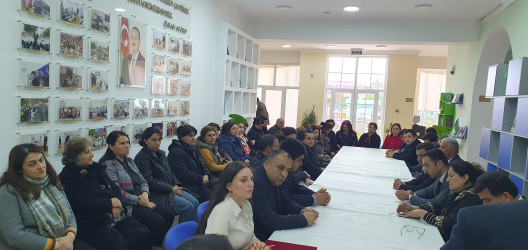Goranboyda, “Konstitusiya və Suverenlik ili” ilə bağlı dəyirmi masa keçirildi