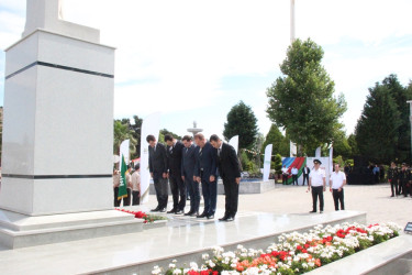 Goranboyda 15  iyun – Milli Qurtuluş günü münasibəti ilə tədbir keçirildi