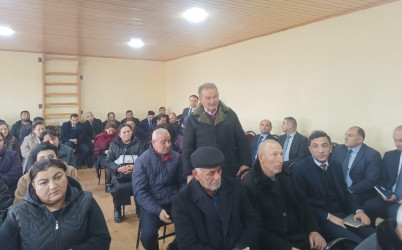 Balakürd kəndində səyyar qəbul keçirildi