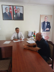 Goranboyda vətəndaş qəbulları davam edir