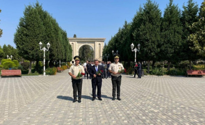 Goranboyda Xüsusi Dövlət Mühafizə Xidməti əməkdaşlarının peşə bayramı ilə bağlı, tədbir keçirildi.