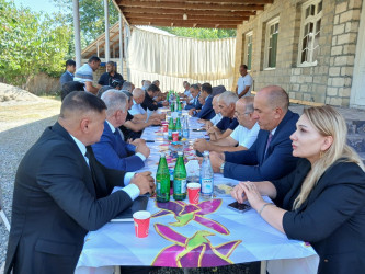 Goranboyda şəhid ailəsinə göstərilən diqqət və qayğının növbəti nümunəsi