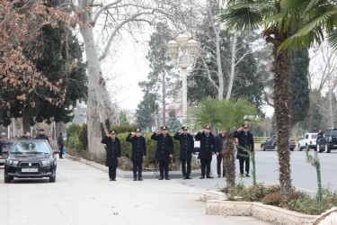 Goranboyda dünən təyyarə qəzasında həlak olanların xatirəsi yad edilib