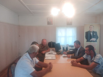 Goranboyda vətəndaş qəbulları davam edir