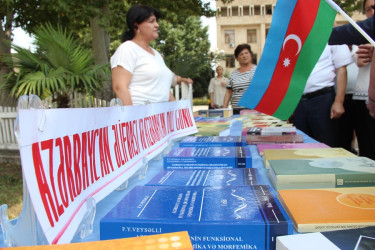 Goranboyda “Azərbaycan Əlifbası və Azərbaycan Dili Günü” ilə bağlı tədbir keçirildi