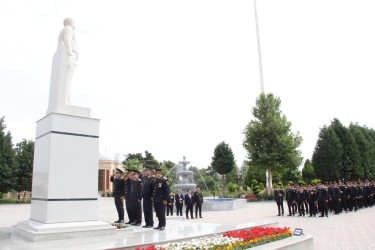Goranboyda Polis Günü ilə bağlı tədbir keçirildi