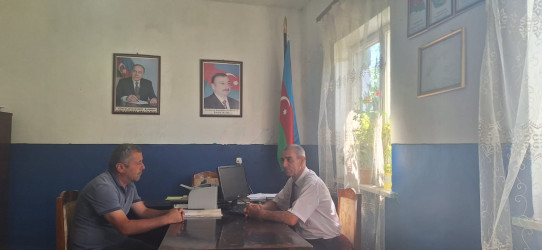 Goranboyda vətəndaş qəbulları davam edir