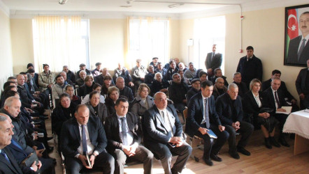 Alpout kəndində səyyar qəbul keçirildi