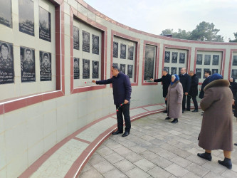 Goranboyda şəhid Milli Qəhrəman Niyazi Aslanovun doğum günündə xatirəsi anıldı