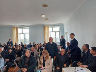 Fəxralıda səyyar qəbul keçirildi