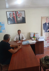 Goranboyda vətəndaş qəbulları davam edir