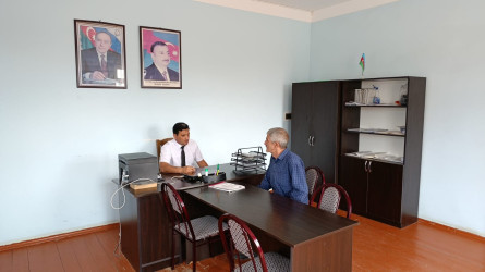 Goranboyda vətəndaş qəbulları davam edir