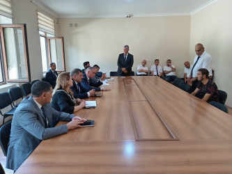 Goranboy rayon İcra Hakimiyyətində vətəndaşların müraciətləri dinlənildi