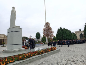 Goranboyda Ümummilli Lider Heydər Əliyevin anım günü ilə bağlı ümumrayon tədbiri keçirildi