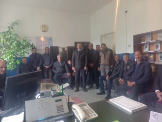 Zeyvə kəndində su istifadəçiləri ilə görüş keçirildi