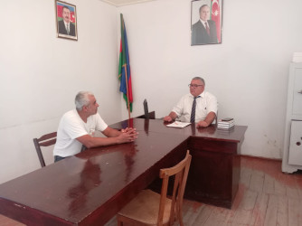 Goranboyda vətəndaş qəbulları davam edir