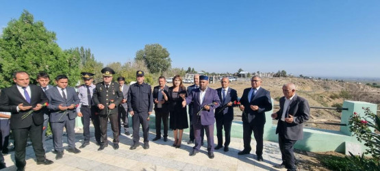 Səfikürd kəndindən  Vətən Müharibəsi şəhidimiz Yusibov Kənan Fehruz oğlunun  ildönümündə məzarı ziyarət olundu.