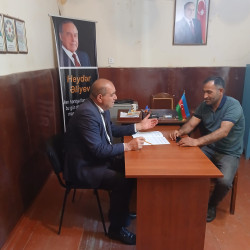 Goranboyda vətəndaşların müraciətlərinə xüsusi diqqət yetirilir