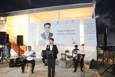 Goranboyda “İsmayıl Qarayev Ədəbiyyat Günləri” adlı ədəbi-bədii gecə keçirildi
