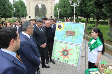 Goranboyda  "Yaşıl dünya naminə həmrəylik ili"  çərçivəsində rəsm və əl işləri sərgisi təşkil olundu.