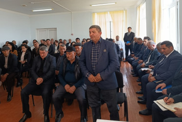 Qarasuçuda səyyar qəbul keçirildi