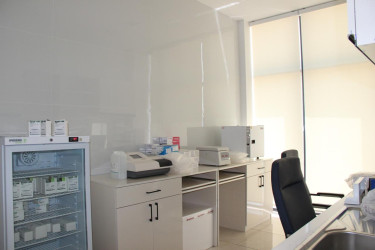 Goranboy şəhərində yeni inşa edilmiş Sağlamlıq Klinikası müasir tələblərə cavab verir