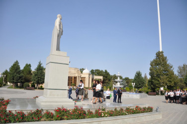Goranboyda  “5 oktyabr –müəllimlərin peşə bayramı günü” ilə bağlı tədbir keçirildi.