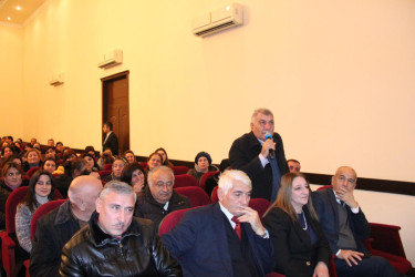 Goranboyda, "Ömürün səhifələri" adlı ədəbi-bədii tədbir keçirildi