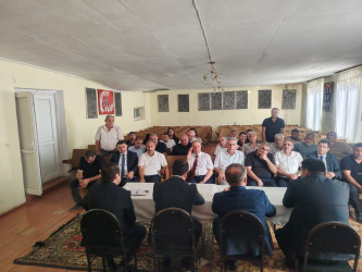 Goranboyda fermerlərlə Dövlət Proqramının icrasına həsr olunmuş maarifləndirici görüş keçirildi