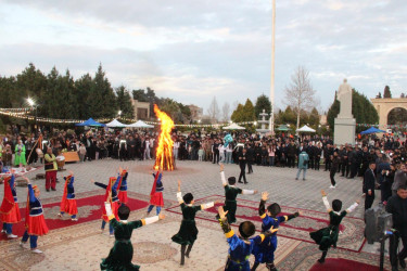 Goranboyda BaharFest və İlaxır çərşənbə-Novruz şənliyi bayram tədbirləri keçirildi