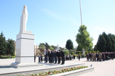 Goranboyda Ümummilli Lider Heydər Əliyevin 103-cü ildönümü ilə bağlı ümumrayon tədbir keçirildi