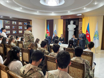 "Goranboy 2026-Gənclər Paytaxtı" çərçivəsində gənclərlə “İctimai Dialoq: Ağsaqqallar və Gənclər”adlı görüş keçirildi