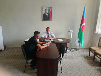 Goranboyda vətəndaş qəbulları davam edir