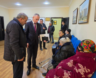 Goranboy rayon İcra Hakimiyyətində vətəndaşların müraciətləri dinlənildi