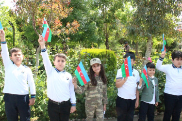 Goranboyda Ümummilli Lider Heydər Əliyevin 103-cü ildönümü ilə bağlı kitab festivalı keçirildi