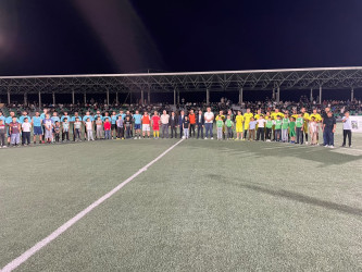 Goranboy rayonunda şəhər, qəsəbə və kənd komandaları arasında keçirilən futbol turnirinə yekun vuruldu
