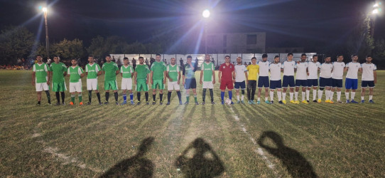 Goranboy rayonunda şəhər, qəsəbə və kənd komandaları arasında keçirilən futbol turnirinə yekun vuruldu