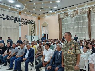 Goranboyda növbəti səyyar qəbul Muzdurlar kəndində keçirildi