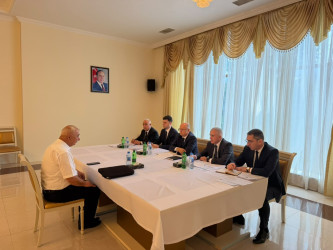 Energetika naziri Pərviz Şahbazov Goranboyda vətəndaşları qəbul etdi