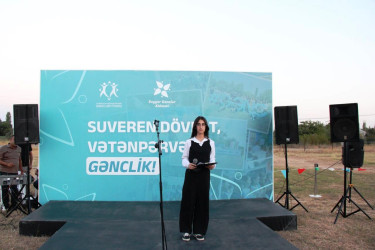 Goranboyda, “Konstitusiya və Suverenlik İli”nə həsr olunan “Səyyar Gənclər Xidməti” layihəsi çərçivəsində, marifləndirici təlim keçirilir