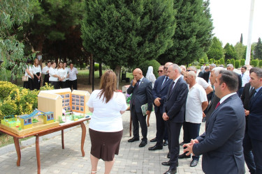 Goranboyda “Şəhərsalma və Memarlıq” ili çərçivəsində sərgi keçirildi