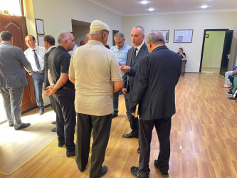 Goranboyda vətəndaş qəbulları davam edir