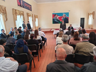 Aşağı Ağcakənddə səyyar qəbul keçirildi
