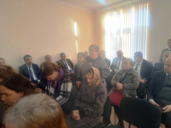 Goran qəsəbəsində səyyar qəbul keçirildi