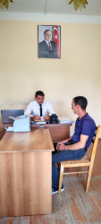 Goranboyda vətəndaş qəbulları davam edir