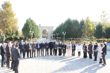 Goranboyda, “1 noyabr - Kənd Təsərrüfatı İşçiləri Günü” ilə bağlı tədbir keçirildi.