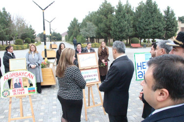 Goranboyda Ümummilli Lider Heydər Əliyevin anım günü ilə bağlı, Heydər Əliyev Mərkəzinə ekskursiya  təşkil edildi