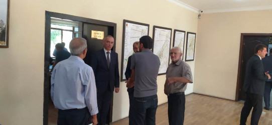Goranboy rayon İcra Hakimiyyətində vətəndaşların müraciətləri dinlənildi