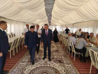 Goranboyda şəhid ailəsinin üzvü son mənzilə yola salındı