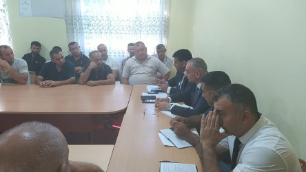 Goranboy rayonunun Muzdurlar kəndində 2026–2030-cu illər üçün Dövlət Proqramının icrası ilə bağlı marifləndirici görüş keçirildi